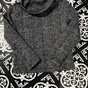 Women's Gray Turtleneck Sweater